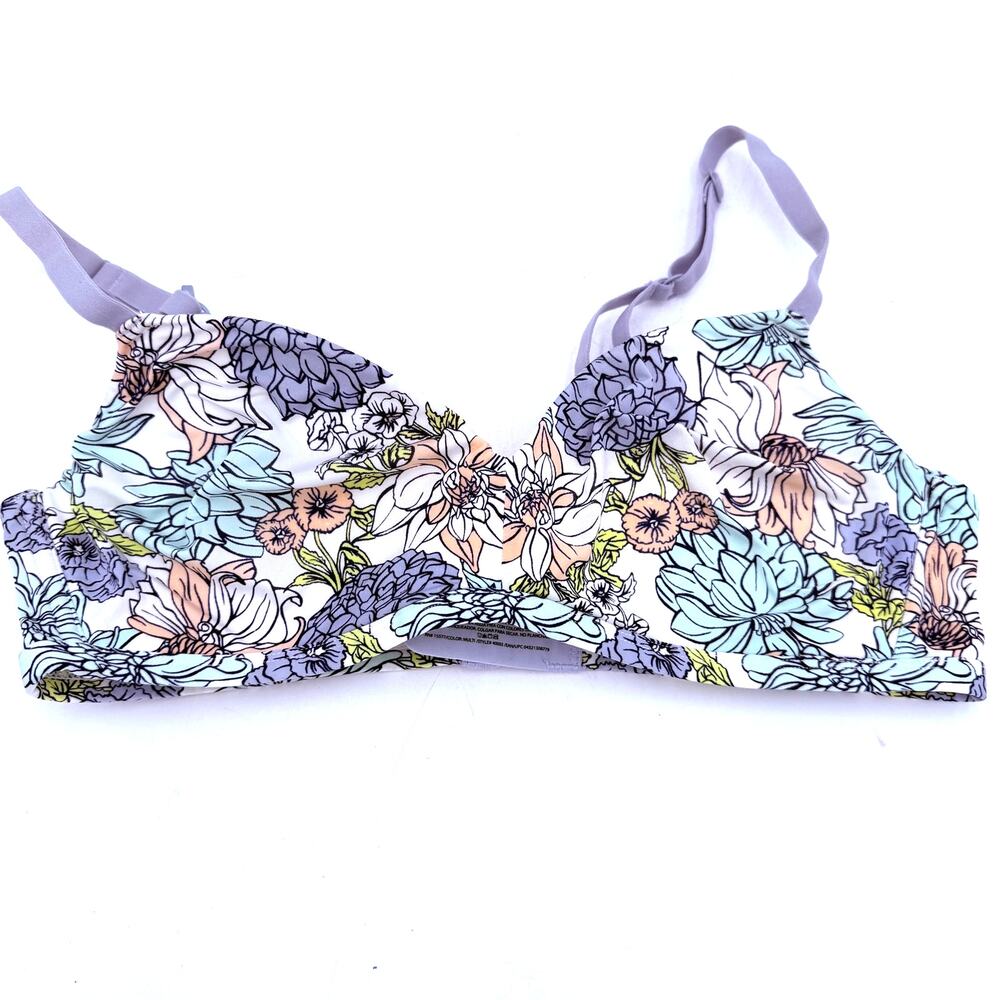 Kindly Floral Wireless Bra Size 36C